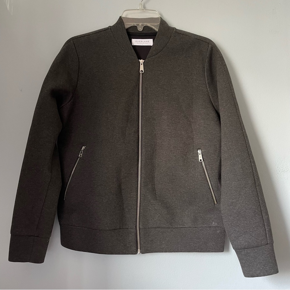 Everlane The Street Fleece Bomber Jacket